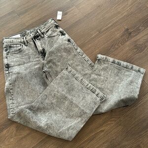 Gap High Rise Stride Wide Leg Jeans
